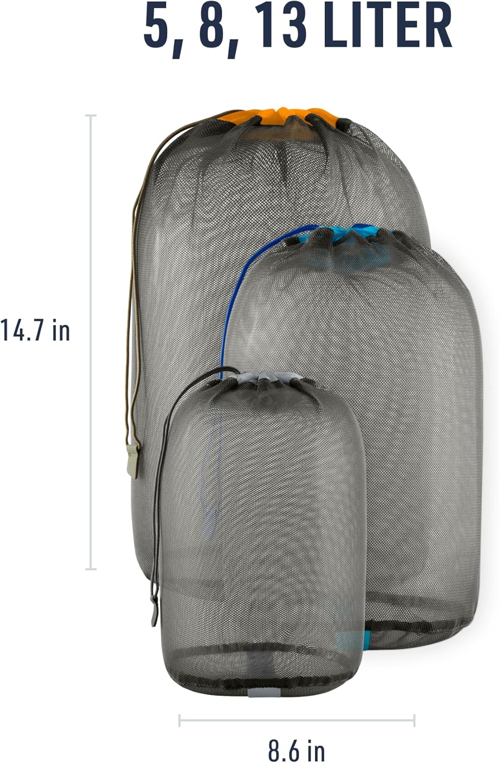 Sea to Summit Ultralight Mesh Stuff Sack 3-Piece Set