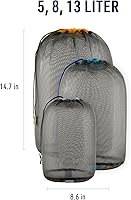 Vista 6 de Sea to Summit Juego de sacos de malla ultraligeros de 3 piezas