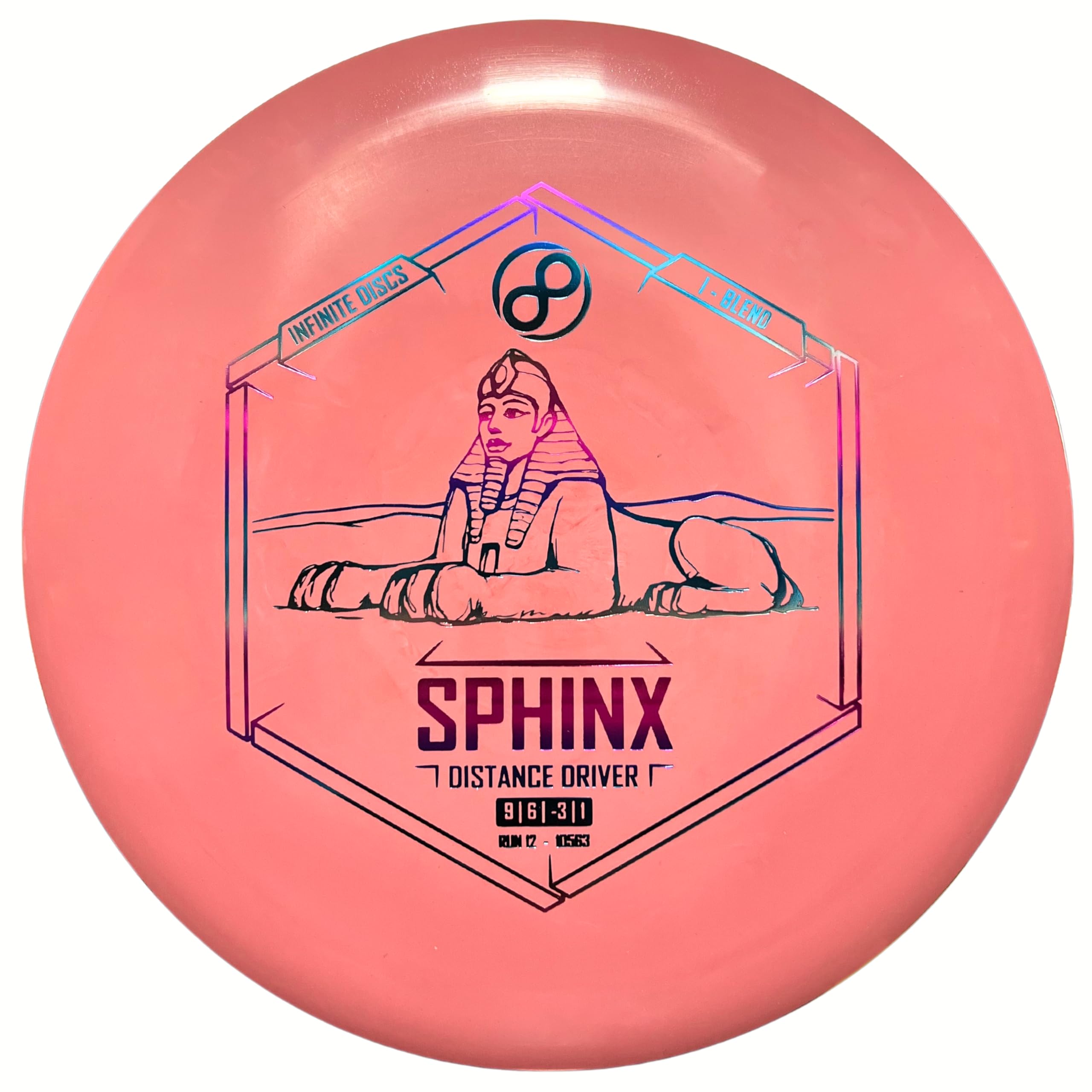 Infinite Discs Disc Golf Straight Beginner Driver I-Blend Sphinx