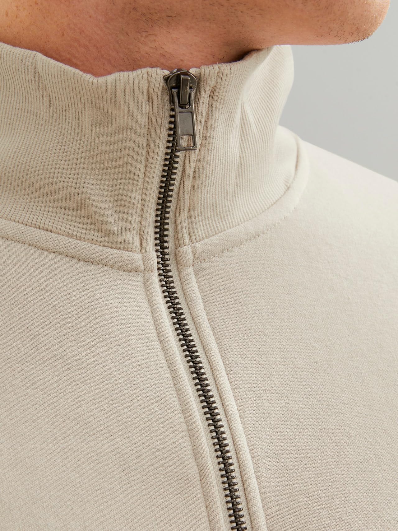 JACK & JONES Half Zip Plain Half Zip