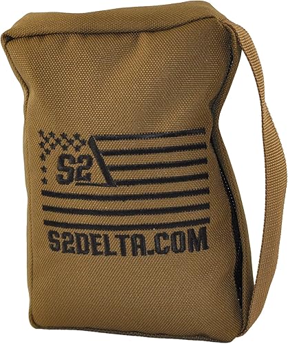 S2Delta - S2Delta - Bolsa táctica para apretar, soporte para rifle, soporte de tiro de largo alcance, precisión PRS, bolsa de barricada media