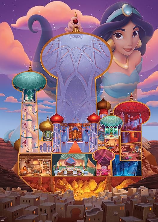 Ravensburger Disney Castle Puzzle Jasmine Edition 1000