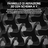 CORSAIR FRAME 4000D Modular Mid–Tower ATX PC Case – Flusso d'aria elevato, sistema di montaggio ventole InfiniRail™, ASUS BTF, MSI Project Zero, Gigabyte Project Stealth – Nero - 4