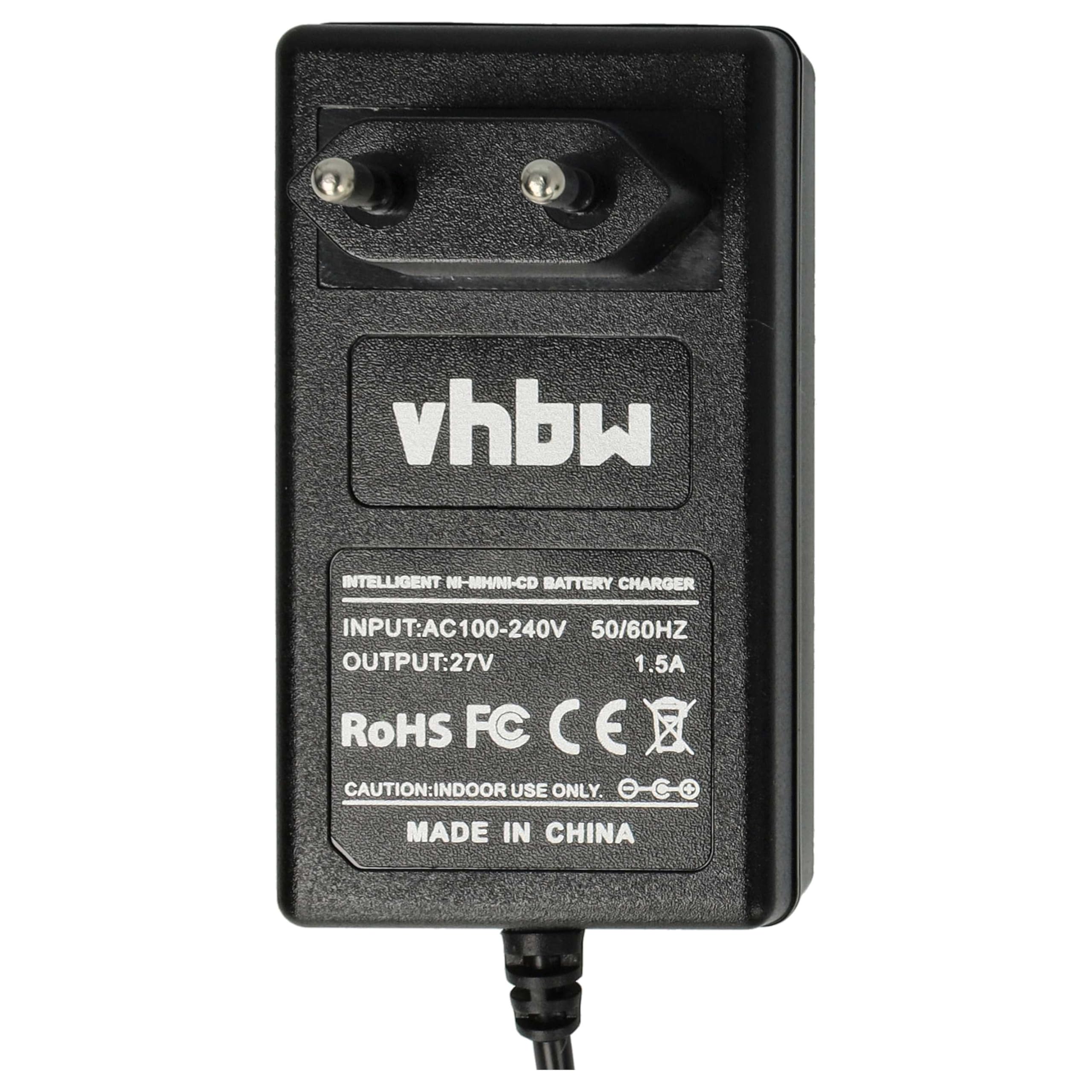 vhbw caricabatterie compatibile con Bosch GSR 12-2, GSR 12 VE-2, GSR 12-1, GSB 9.6VES-2, GSR 12V, GSB 96 P-2, GSR 12VE batterie di attrezzi, 1,2V