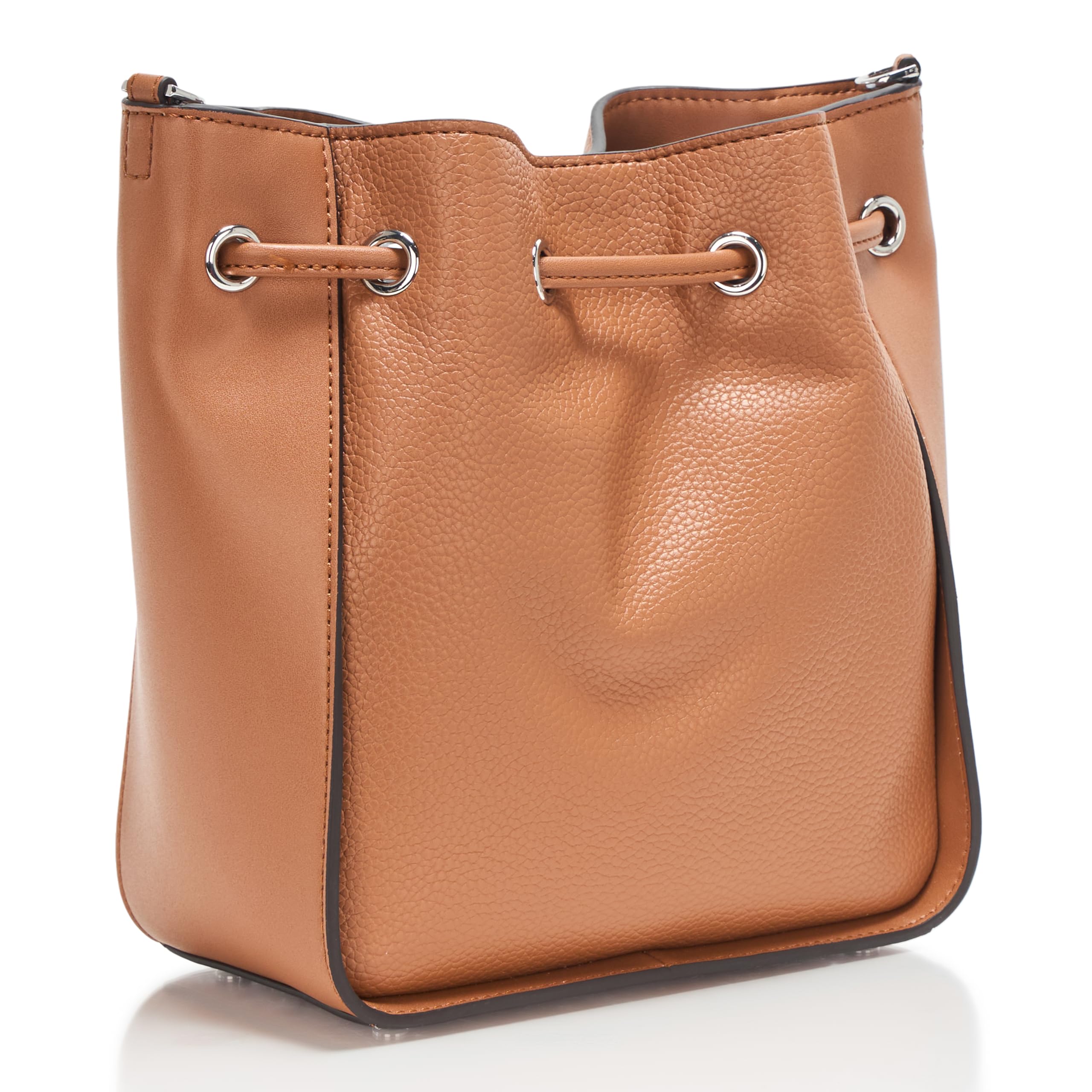 Calvin Klein Damskie stringi Holt Crossbody ze ściągaczem, karmelowy, Caramel, jeden rozmiar