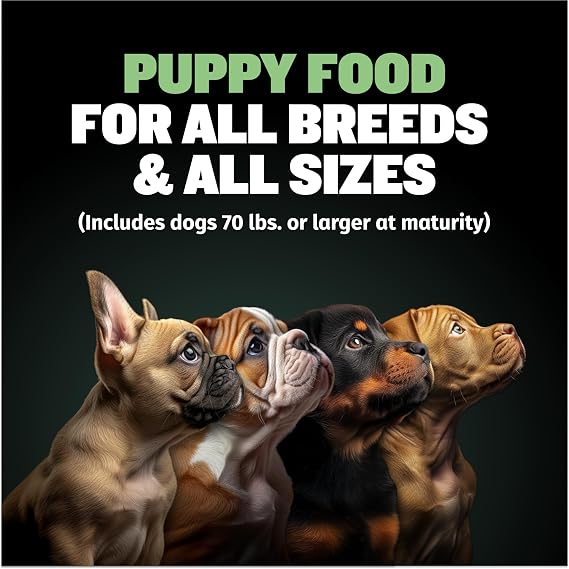 Bully Max Puppy Development Bundle: High-Protein Lamb Puppy Food (5lb), 2-in-1 Vitamin Tabs (2 Bottles) & Power Tabs (60ct) for Muscle - Supports Growth, Immunity, Digestion & Training for All Breeds