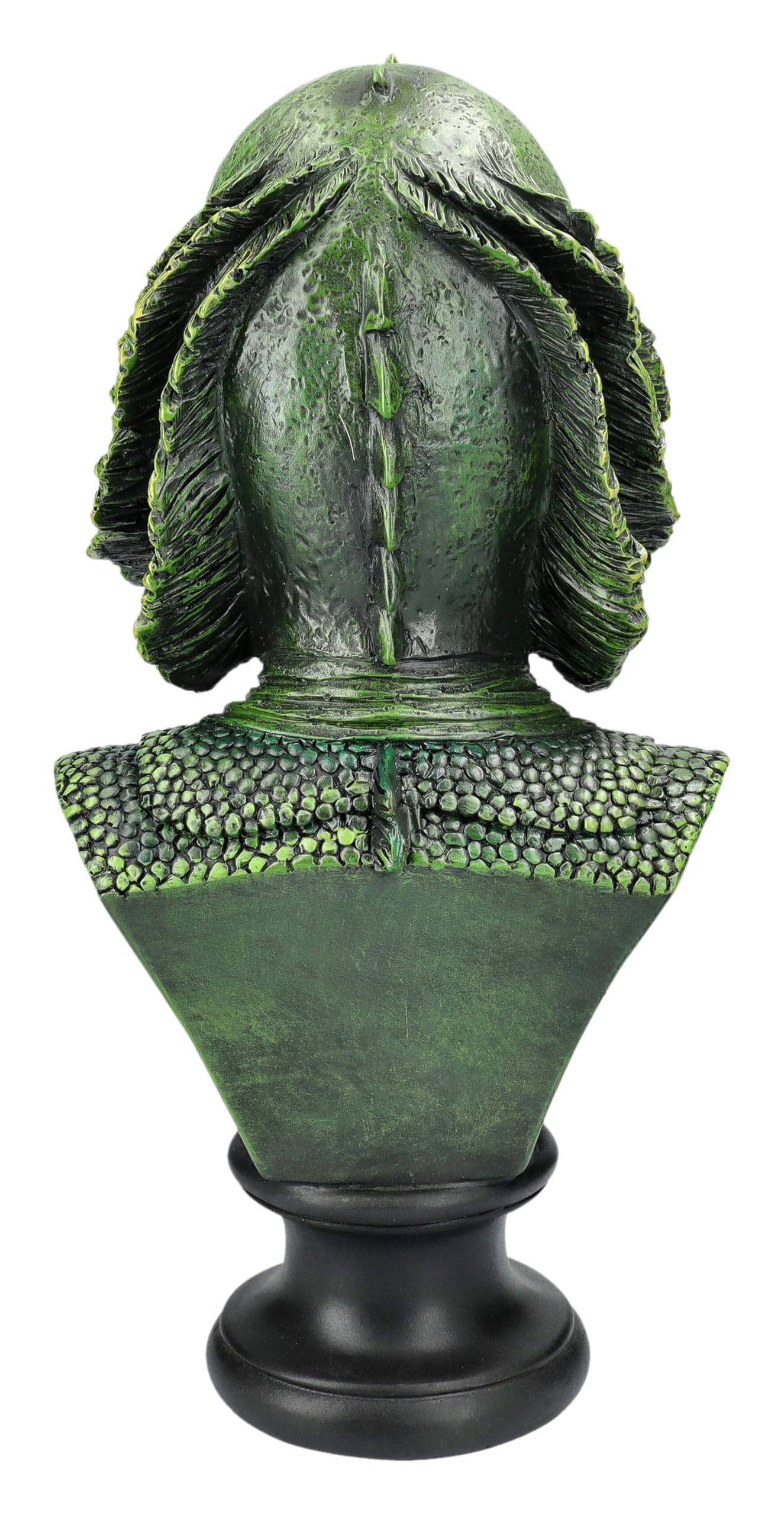 Figuren Shop GmbH Monster Büste Sumpfmonster – Handbemalte Horror-Figur aus Polyresin, Grusel-Deko & Fantasy-Skulptur, 36 cm Höhe