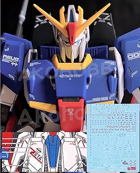 Amazon | AKOホビー MG ゼータガンダム Ver.Ka 蛍光 デカール 1/100