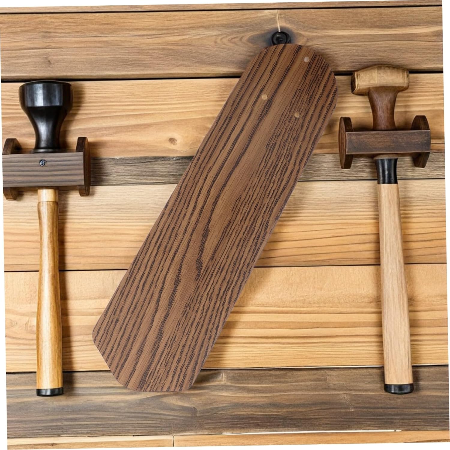 ULTECHNOVO Wood Grain Ceiling Fan Blade Replacement Plastic Fan Accessory Lightweight for Indoor Use Easy to Install and Clean Enhances Ventilation Cooling Effect