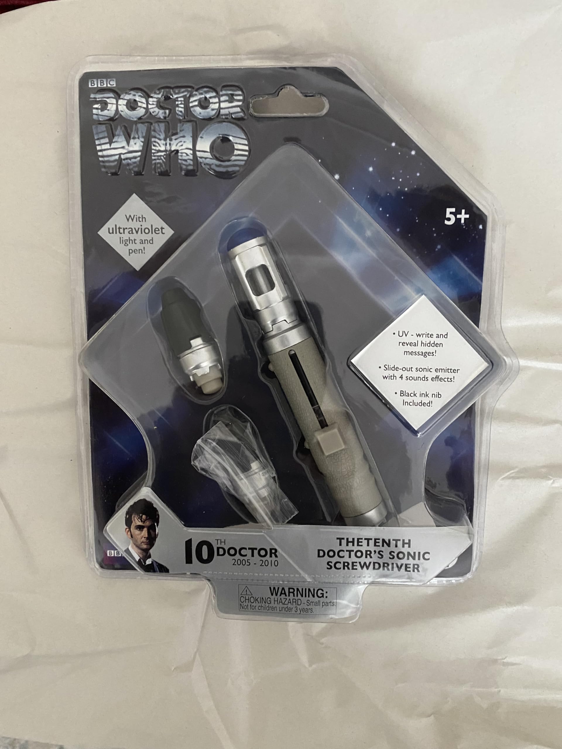 Doctor Who Blue Electronic Sonic Screwdriver Tenth Doctor's