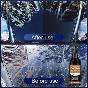 2.0 3 In 1 High Protection Quick Car Coating Spray, Car Scratch Remover (1 PCS)