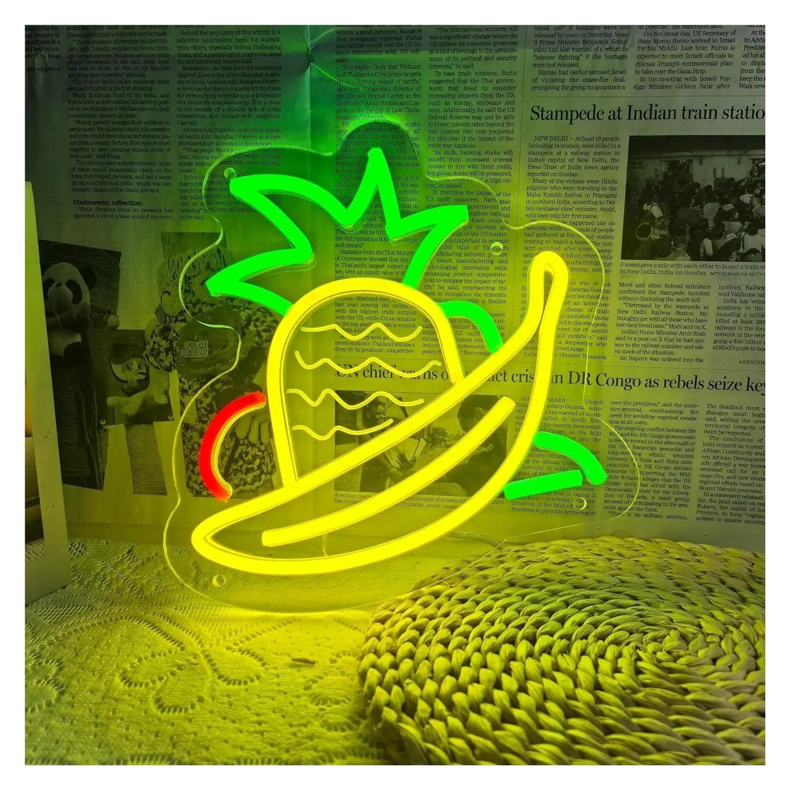 Insegna al Neon ﻿ Insegna Al Neon Ananas Banana