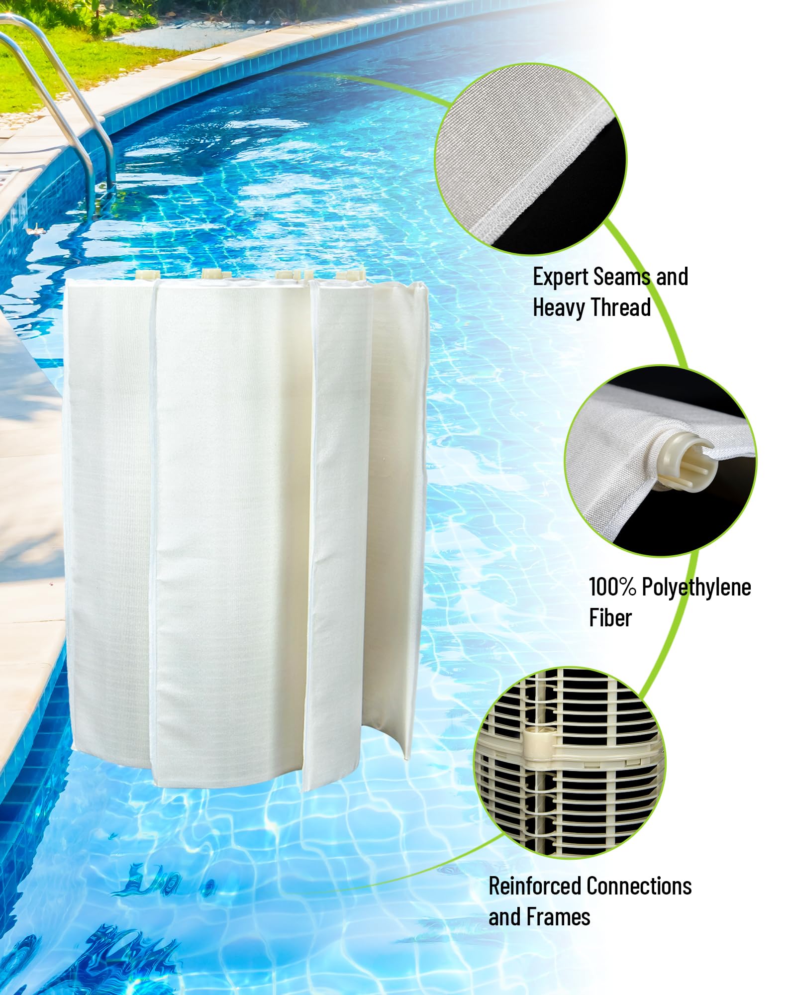 Amazon.com : BLUEFLO 48 sq. ft. DE Grid Swimming Pool Filter Set