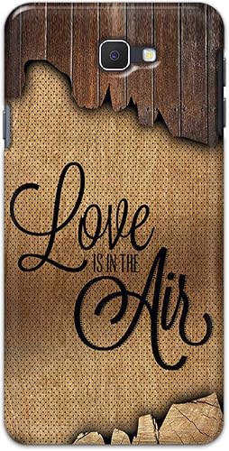 Love is in The Air Walnut Brown Printed Designer Case for Samsung Galaxy J7 Prime (2016), G610F, G610F/DS, G610F/DD, G610M, G610M/DS, G610Y/DS Back Cover