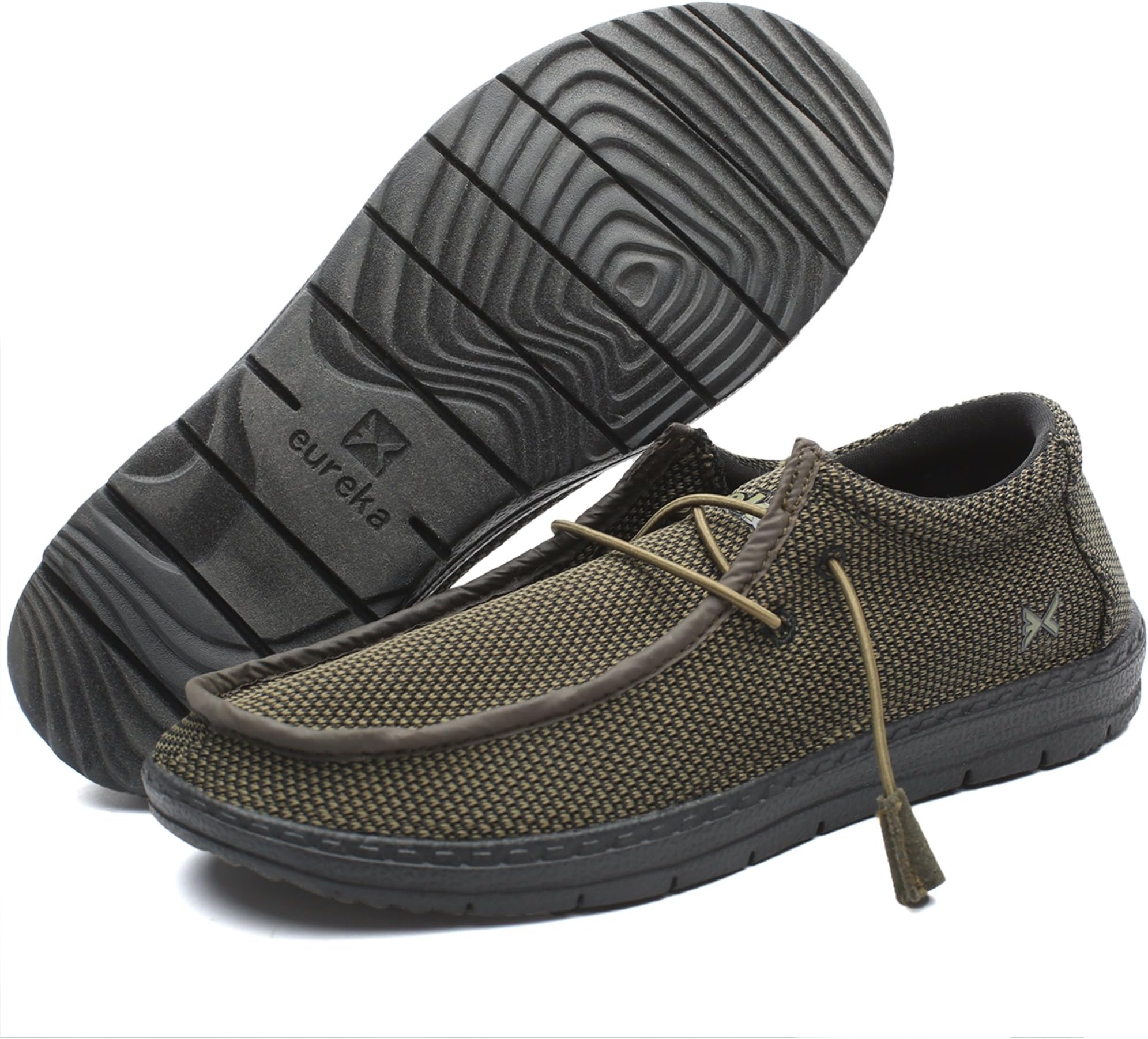 Eureka USA Men's Shoes Eureka Traveler gopro Fabric Closed Toe Slip On Shoes