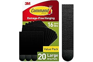 Command Strips Black: Damage-Free Picture Hanging Strips