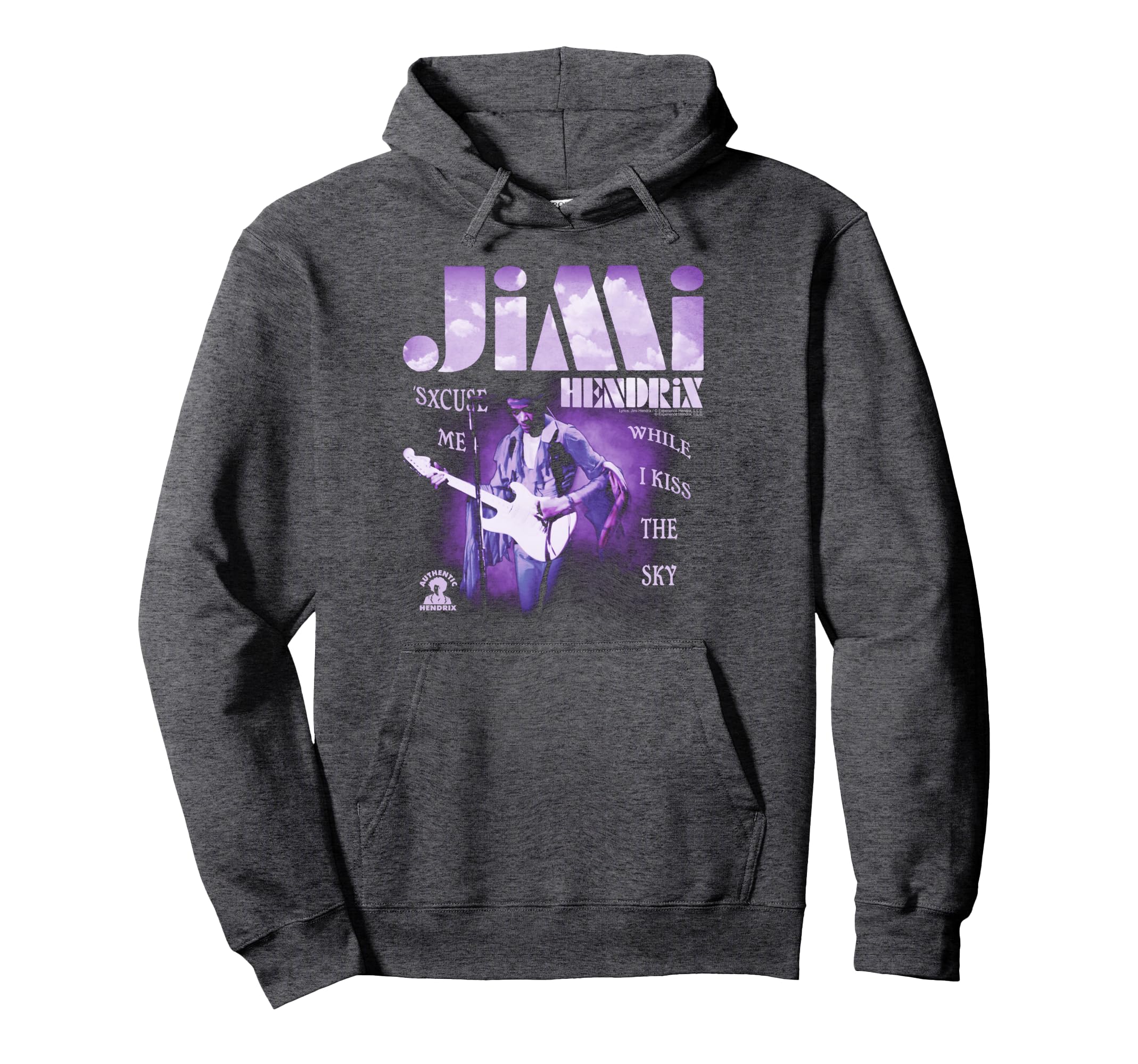 Jimi Hendrix Kiss the Sky Pullover Hoodie