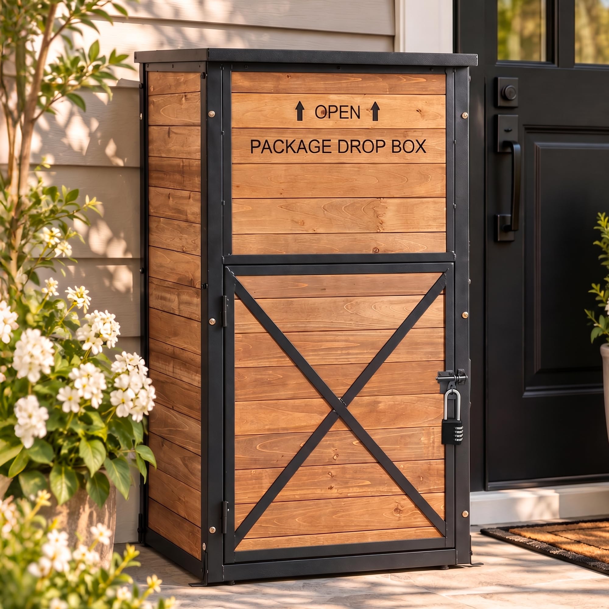 Amazon.com: Aivituvin Package Delivery Box for Outside with