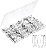 Mr. Pen Oversize Safety Pins 2.2 Inch Heavy Duty Stainless Steel 300 Pack for Sewing Crafting Clothes