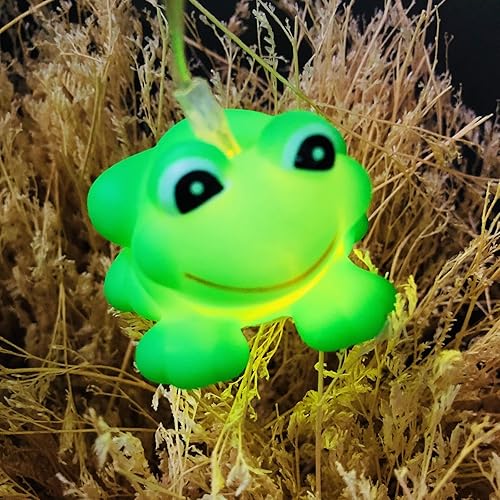 Miniatura 2 de Lindas luces de noche de rana 3M 20LED para dormitorio, rana de hadas para dormitorio, decoración de vacaciones del hogar (USB + batería)