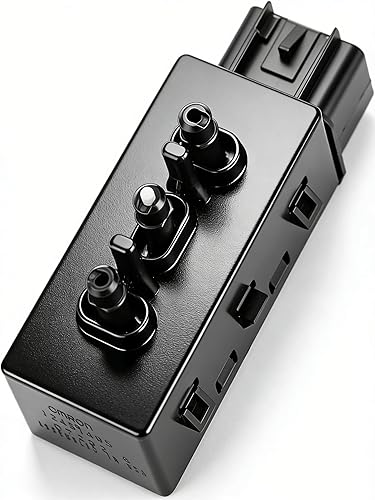 Interruptor de ajuste de 6 vías para asiento del conductor, compatible con Chevy GMC 2004-2013, reemplaza 12451495