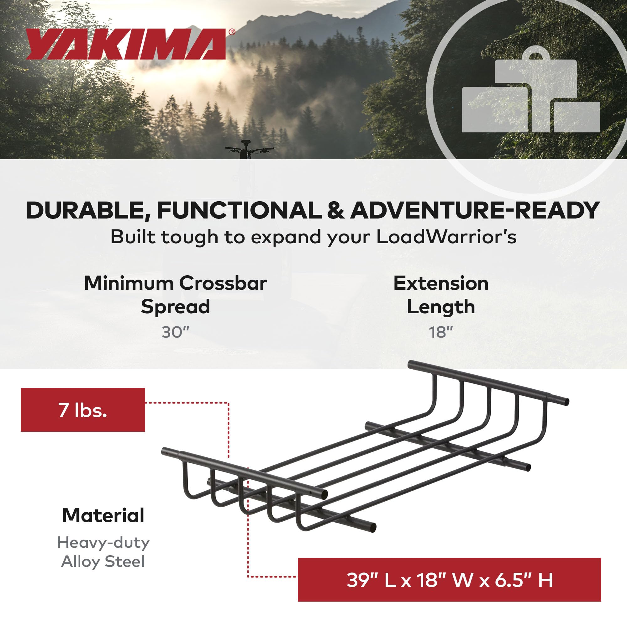 Amazon | YAKIMA 正規品 ロードウォーリア エクステンション/延長 