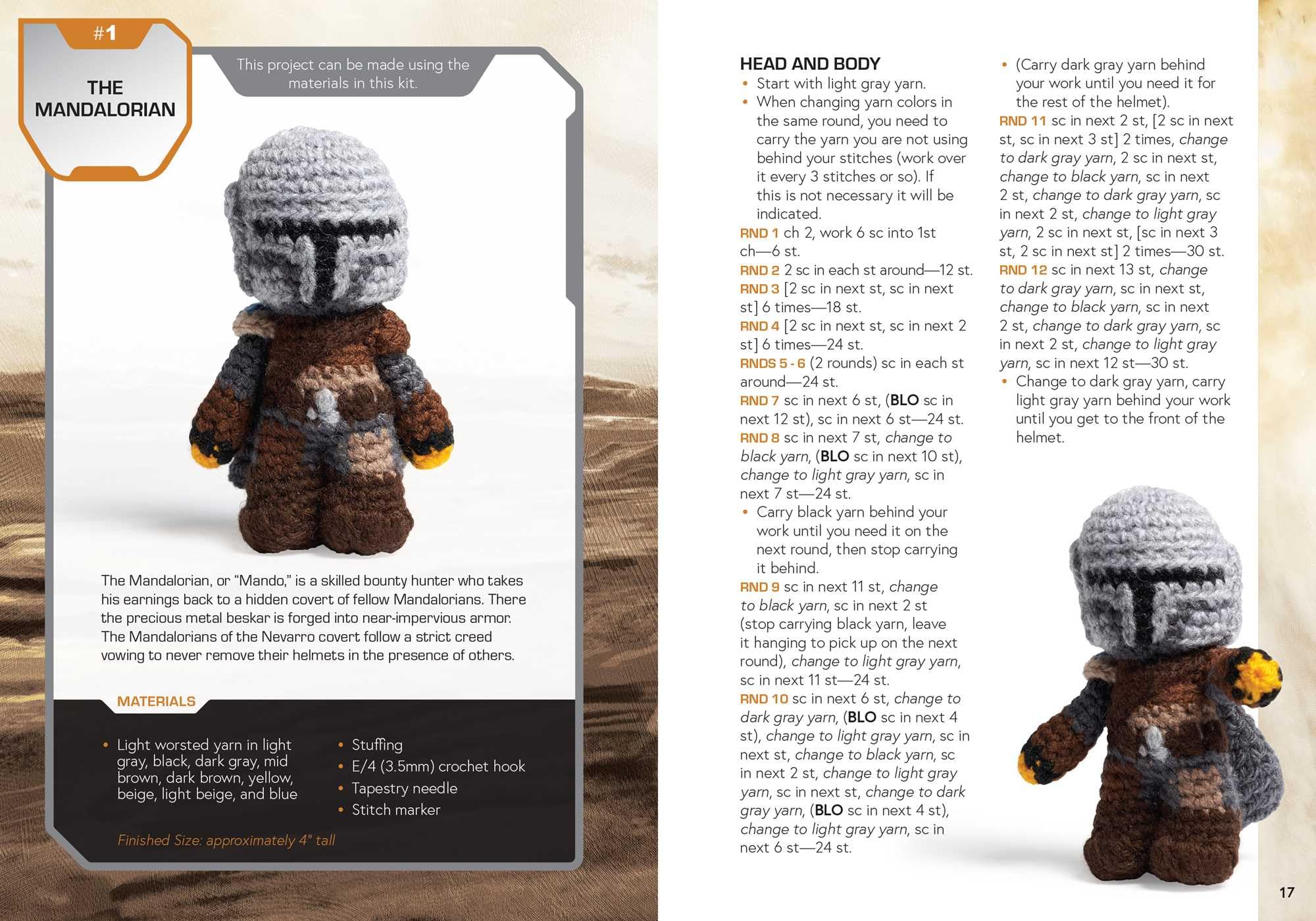 Star Wars The Mandalorian Crochet (Crochet Kits)
