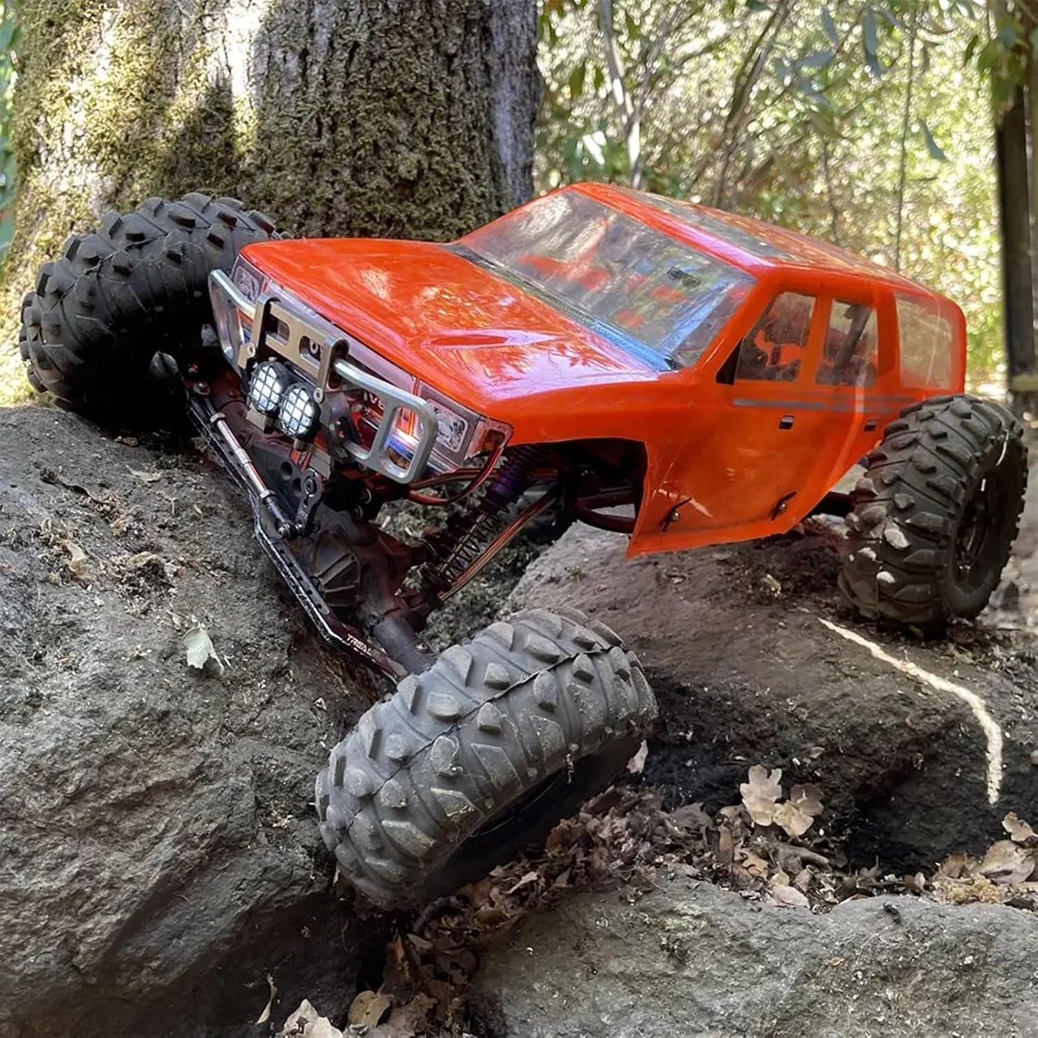 RCバンパー Compatible With Axial For Wraith For Spawn 1/10 RCクローラーカーアッ