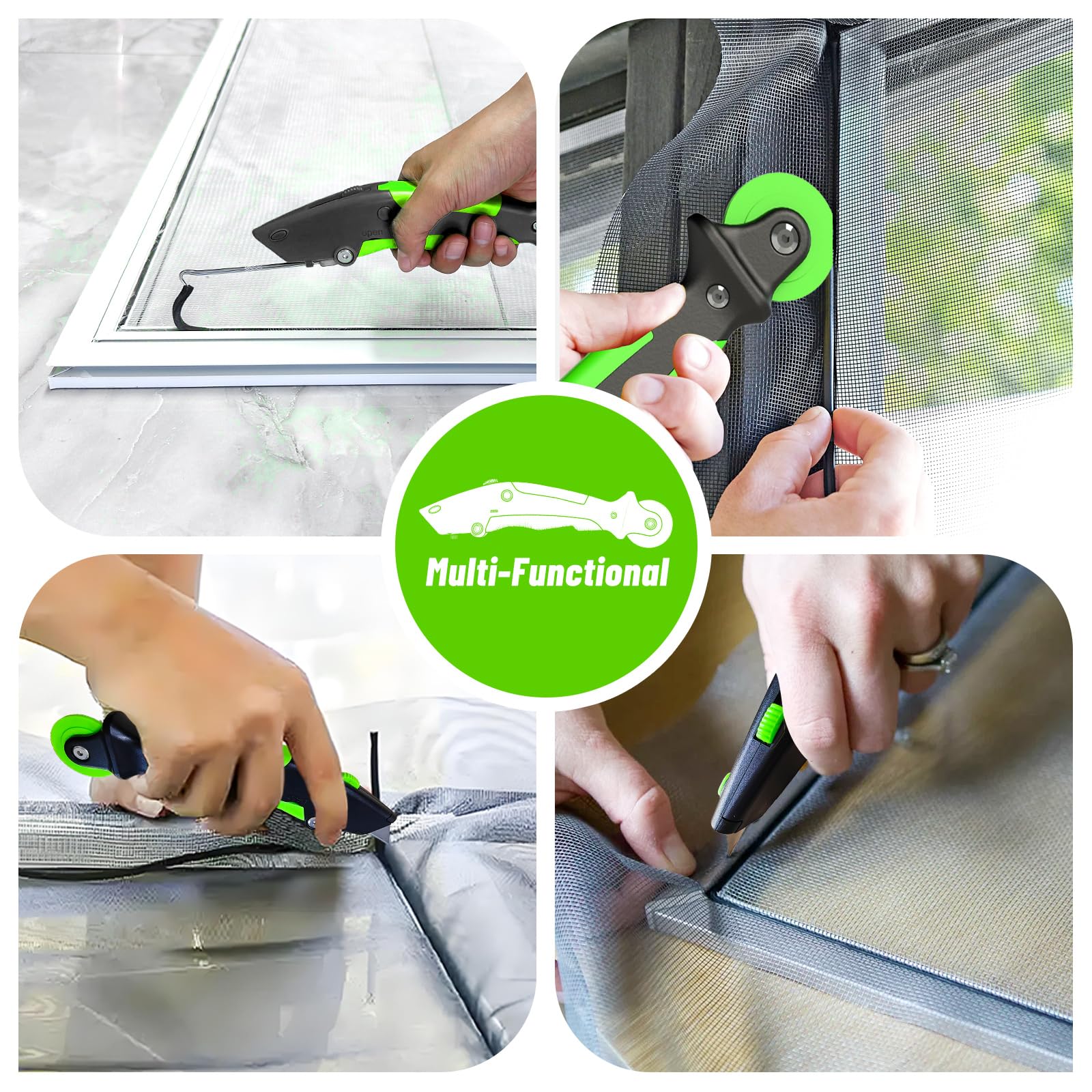 King&Charles Screen Tool - 3-in-1 Roller, Hook & Blade -4