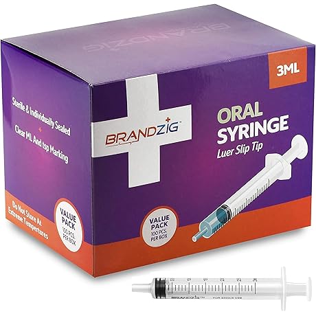 3 ml Syringes Sterile No Needle