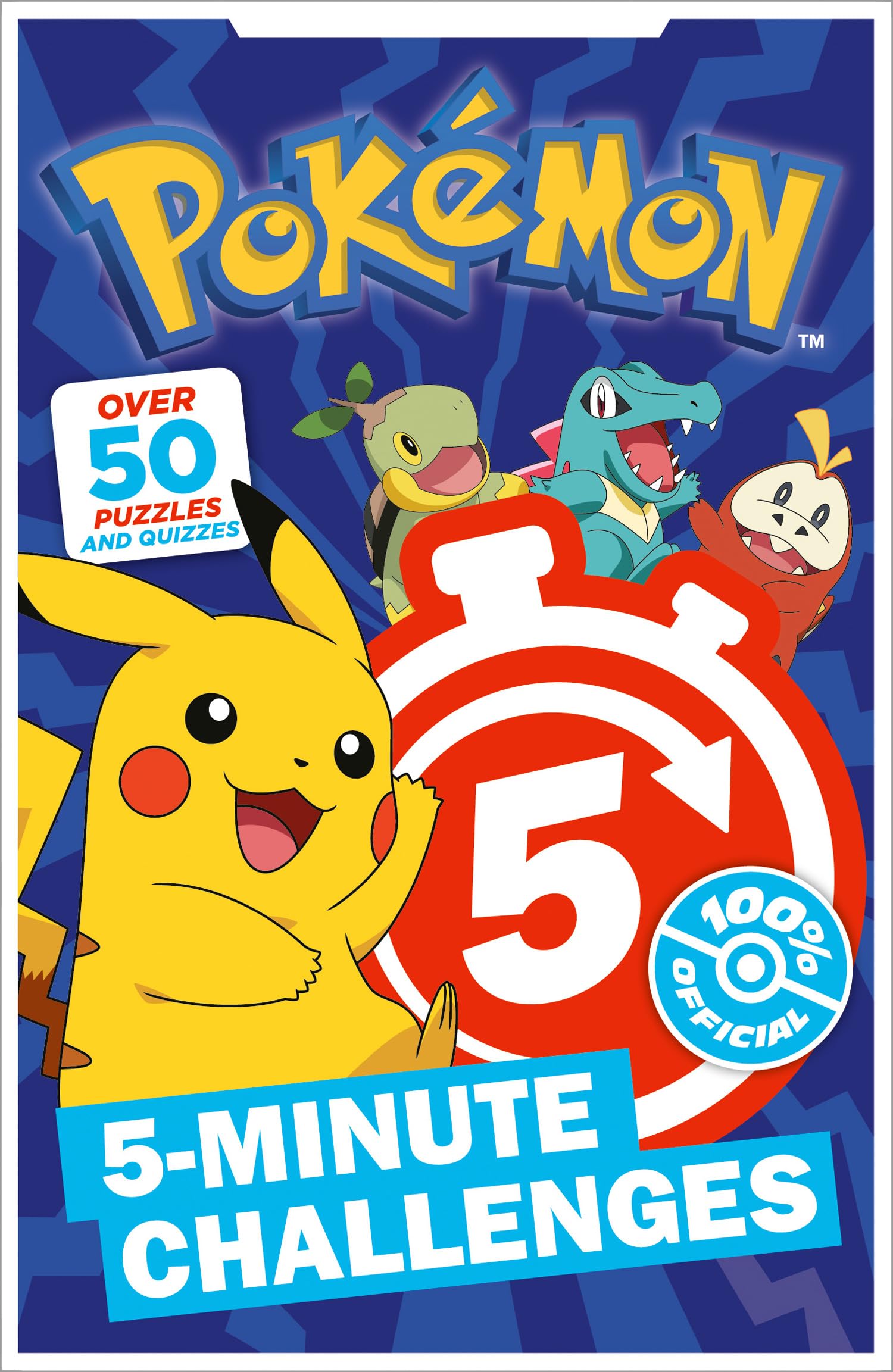 Pokémon 5-Minute Challenges: Packed with fun activities and tricky puzzles for children and fans of the popular TV show aged 5, 6, 7, 8, 9! (Pokémon Pocket Puzzles)