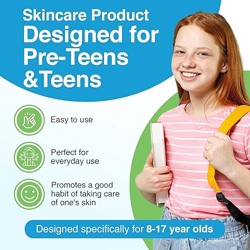 Miniatura 6 de Kidskin Z-Blast TeenSkin - Suero de acné para preadolescentes y adolescentes suero de acné para prevención de espinillas y brotes ácido salicílico