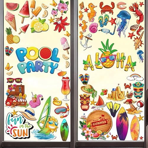 Calcomanías extraíbles para ventana de Halloween, diseño de murciélago y calabaza, calcomanías de bruja para aulas, decoración de ventanas de