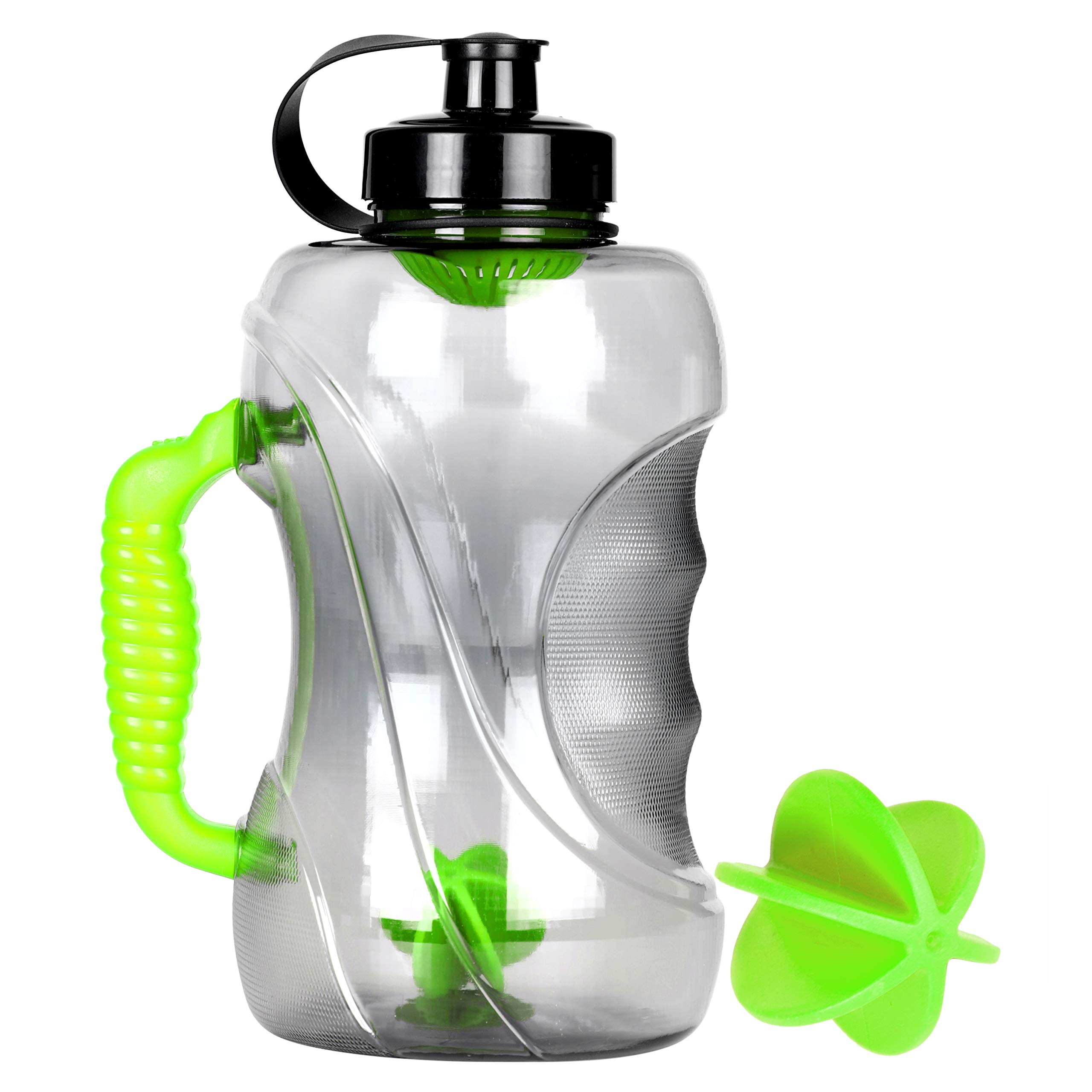 HAANS Stealth Gallon Protein Shaker Bottle 1.5 Liter (Green) (B08KQHTV2S) Amazon Price History, Amazon Price Tracker