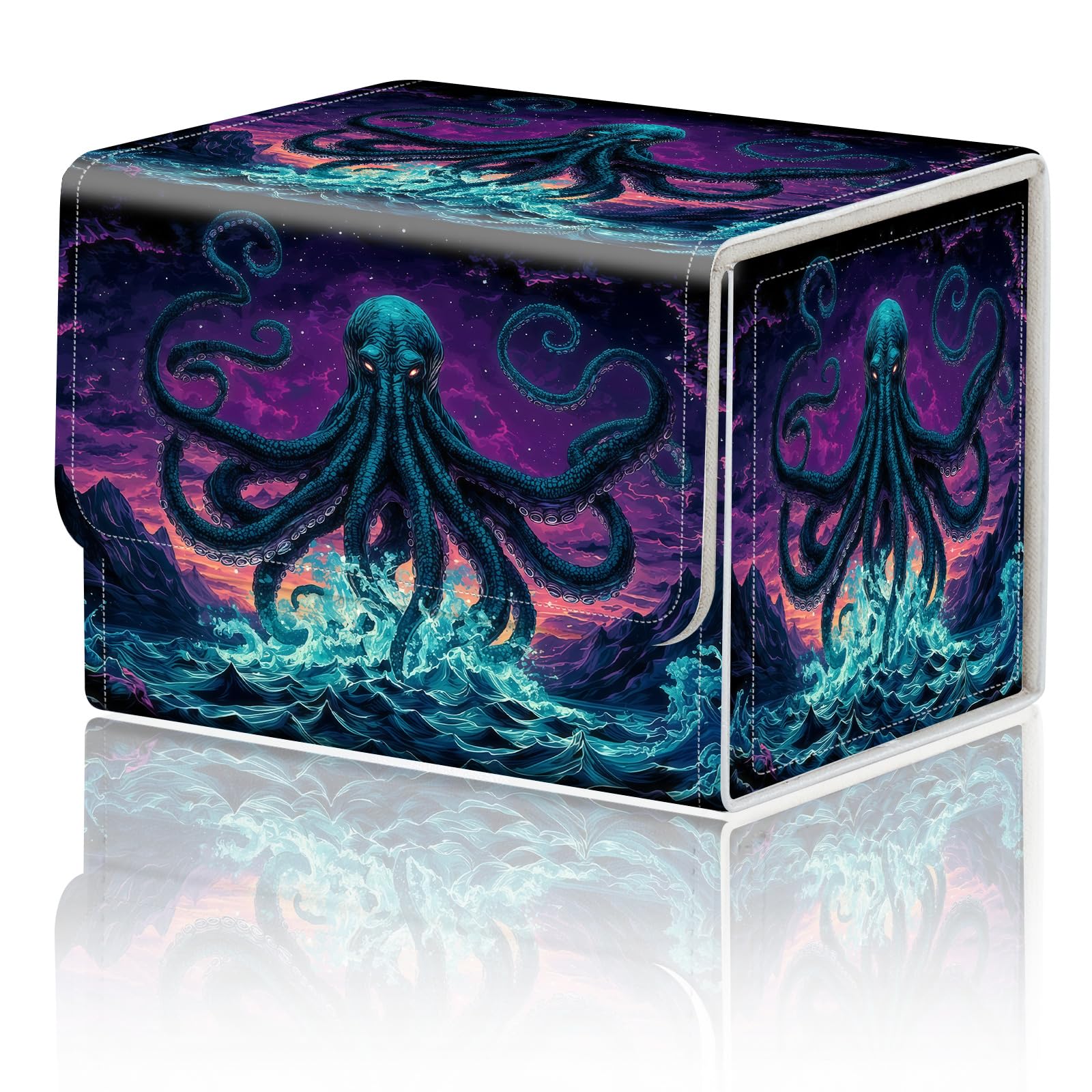 Magnetic Closure TCG Deck Box Portable Card Holder Trading Card Deck Box