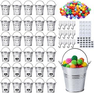 Frienda 30 Set Classroom Reward Buckets Mini Filler Buckets for Classroom