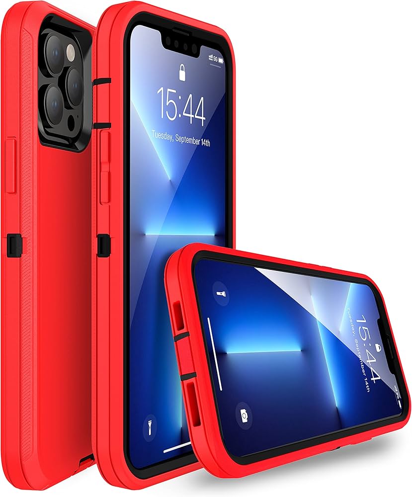Amazon.com: MXX Compatible with iPhone 13 pro Max Case, 3-Layer