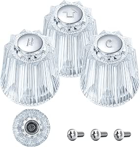 Danco 5-Piece Handle Kit For Price Pfister Windsor/Contessa Faucets - Clear - View #4