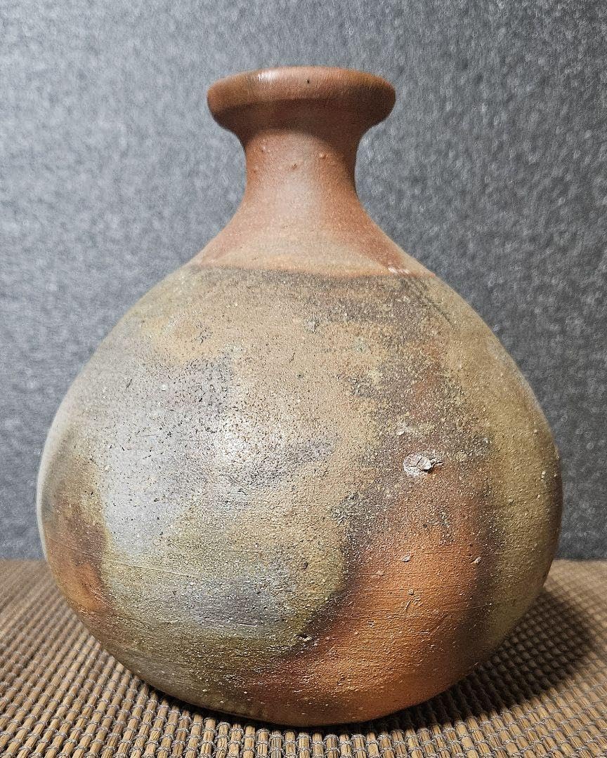 備前市無形文化財 榊原清人 備前焼 徳利 合箱 酒器 花入れ 【公式通販】