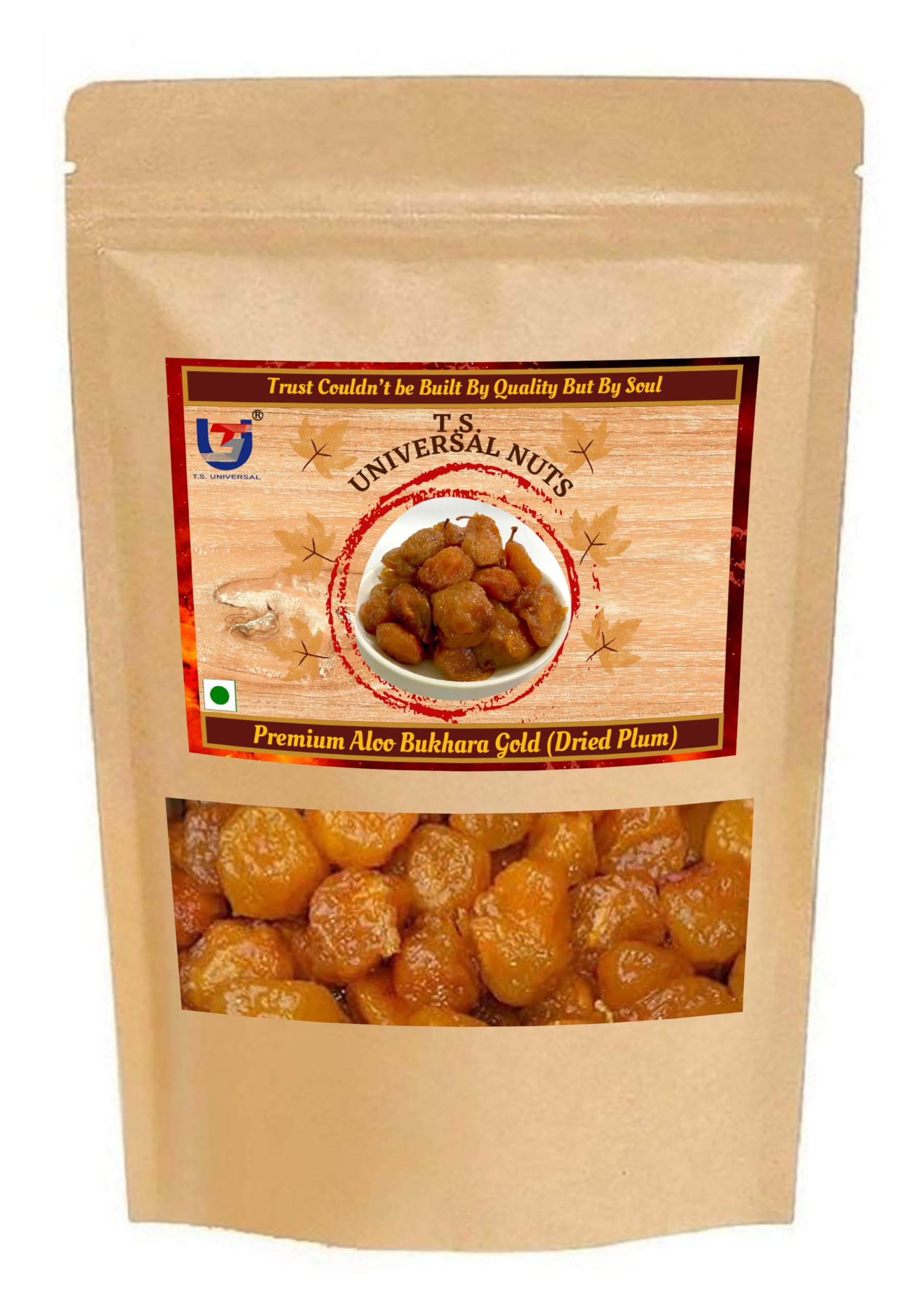 T.S. Universal Premium Dried Aloo Bukhara Gold/Dried Prunes Fruit/Alpagoda Pandu/Alpakoda Pazham Dry Fruits/Sukha Aloo Bukhara/Dry Plum/Dehydrated/Naturally Sweet / 175 grams