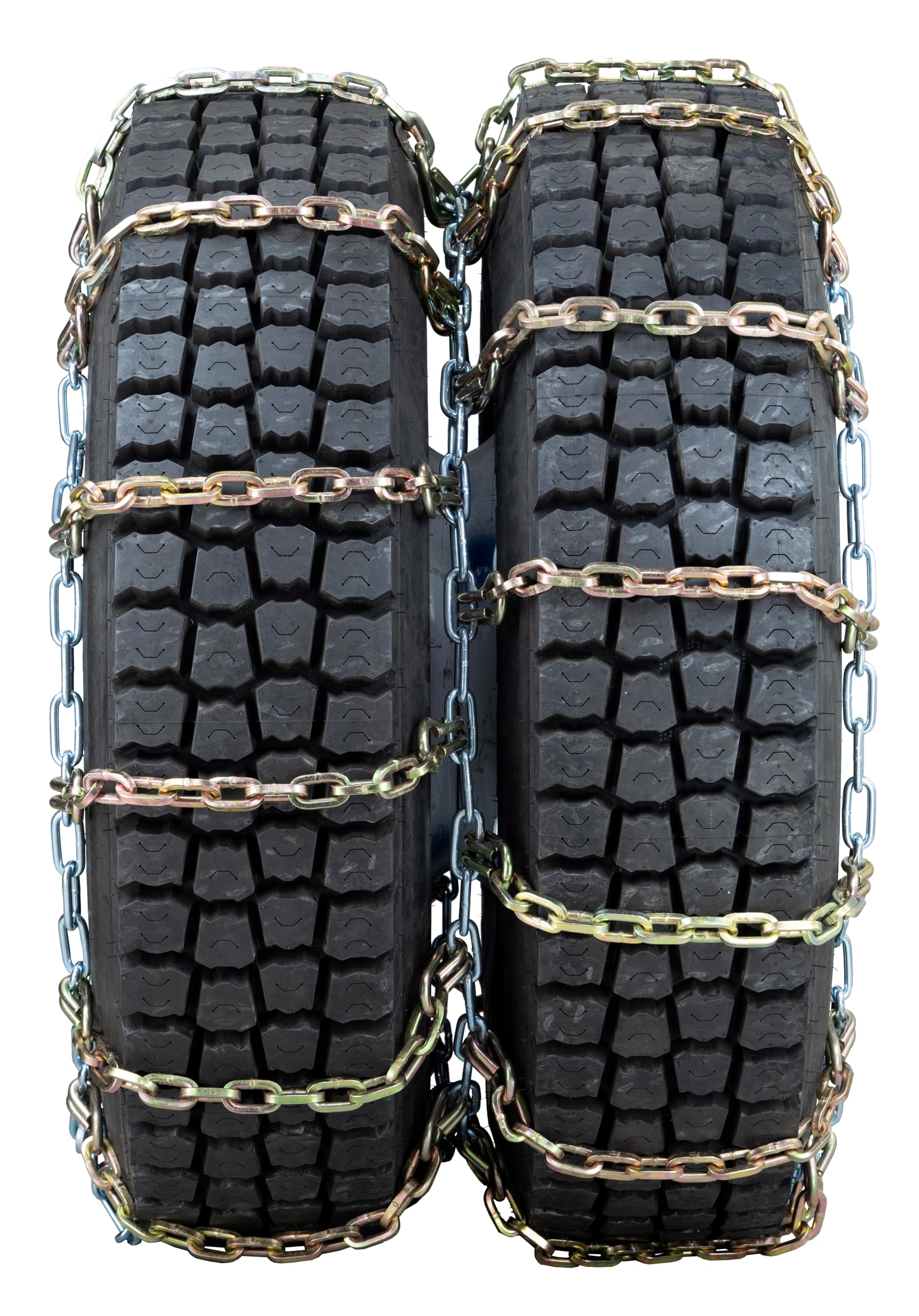 Quality Chain Commercial Truck Heavy Duty Square Link Alloy Non-Cam Tire Chains – Dual Triple (4150RHD)