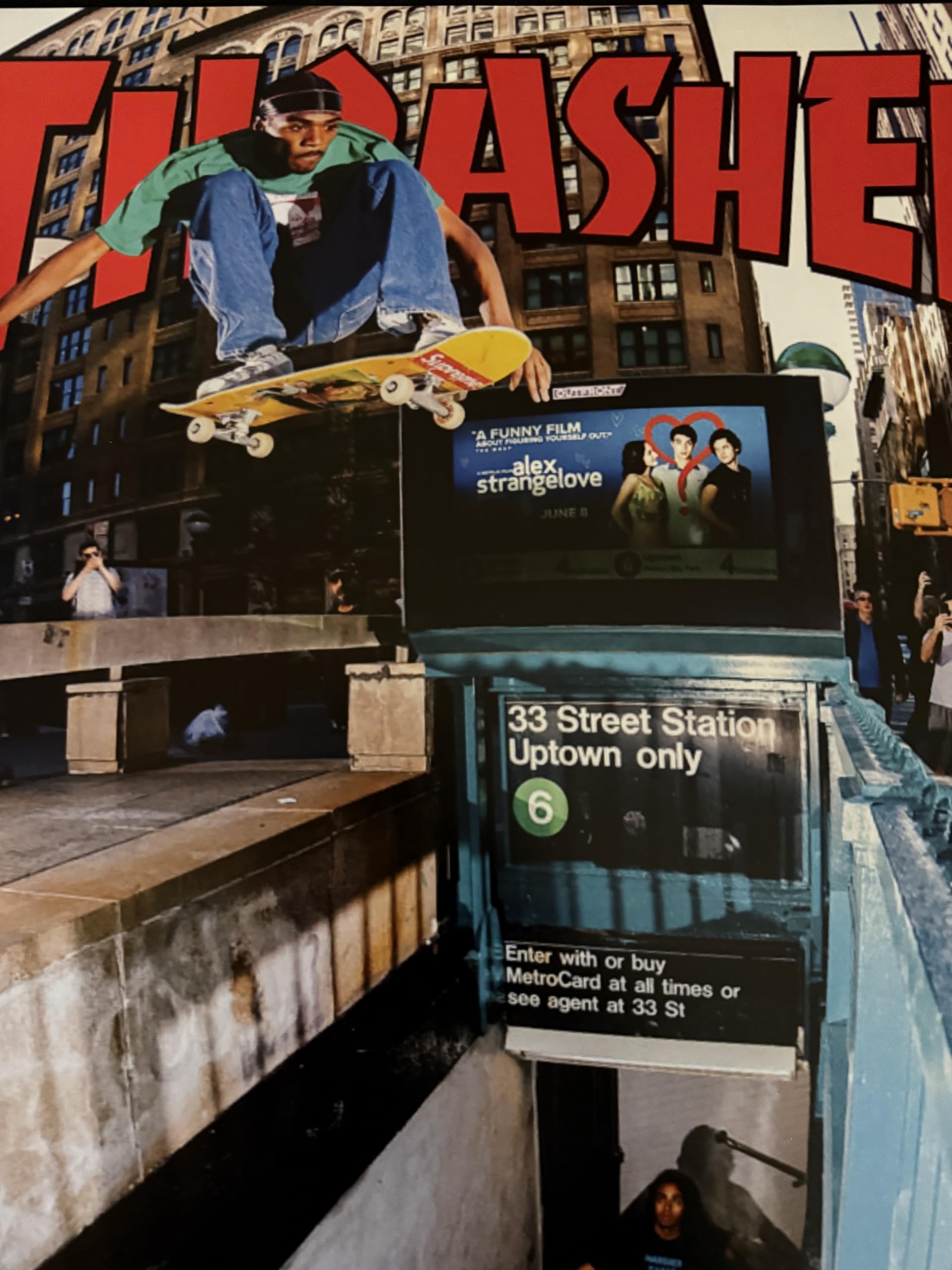 Amazon.com: Thrasher Magazine Vintage Supreme Poster Authentic