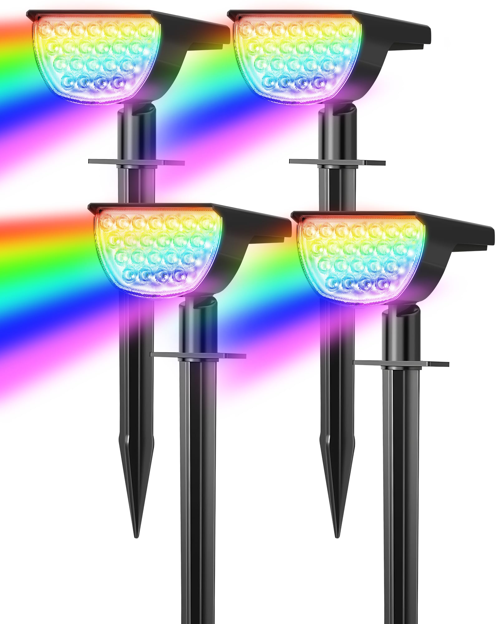 GKGG Solar Multicolor Lights