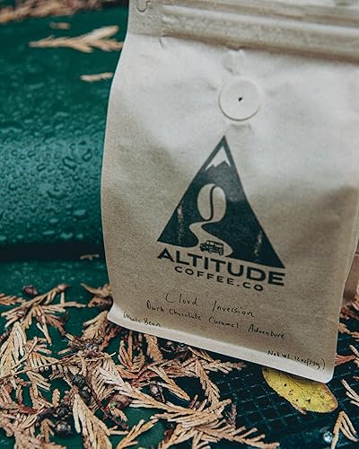 Cloud Inversion - Mezcla de expreso grano entero tostado en lote pequeño embalaje compostable tostado medio