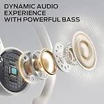 Monster N-Lite 216 Wireless Earbuds, Sports Ear Buds with Earhooks, ENC Noise Cancelling Mic,IPX6 Waterproof. Bluetooth 6.0 Headphones Stereo Bass Ear Buds 48H Playtime with LED Display White