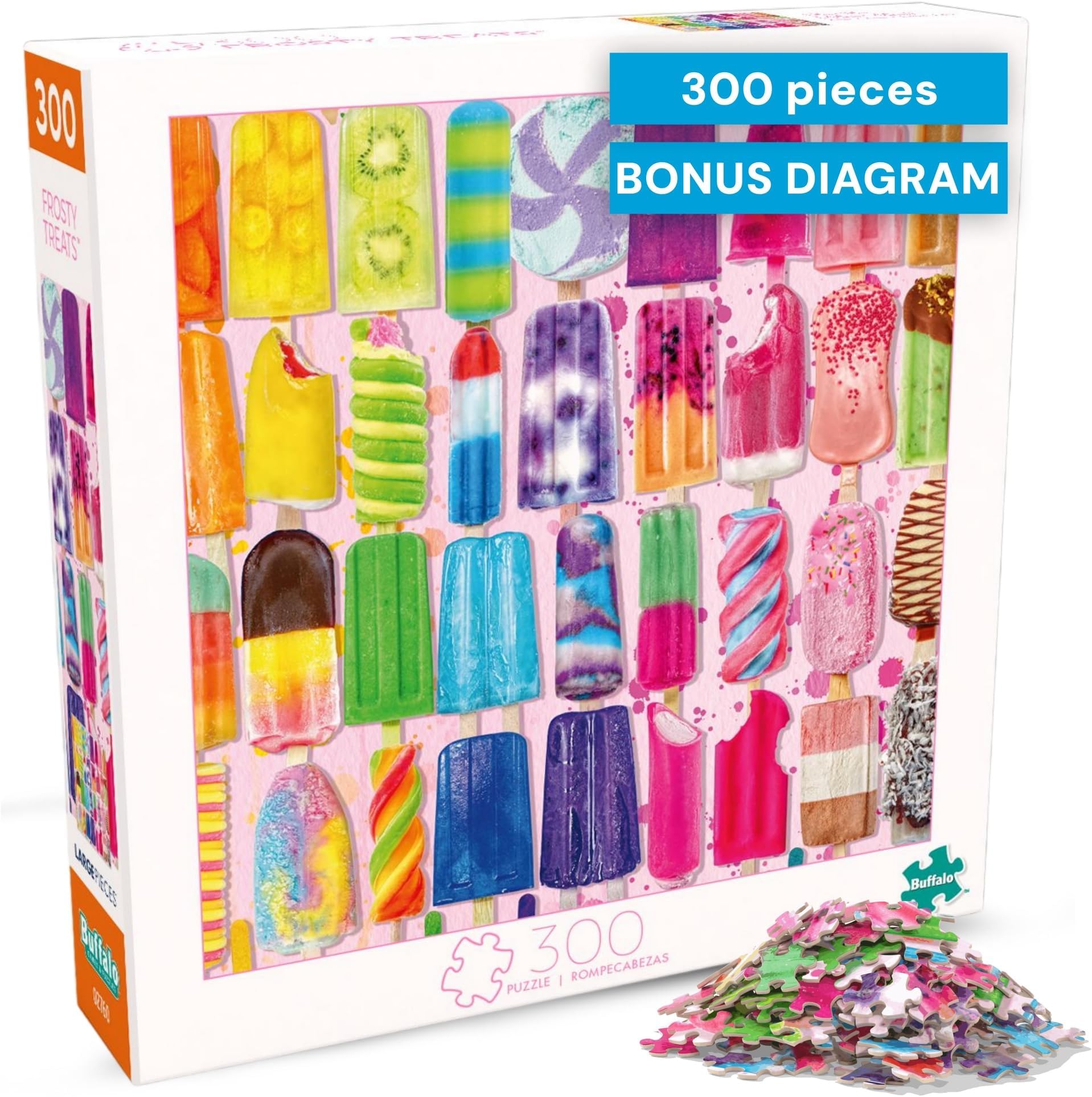 Buffalo Games - Frosty Treats - 300 LARGE Piece Jigsaw Puzzle