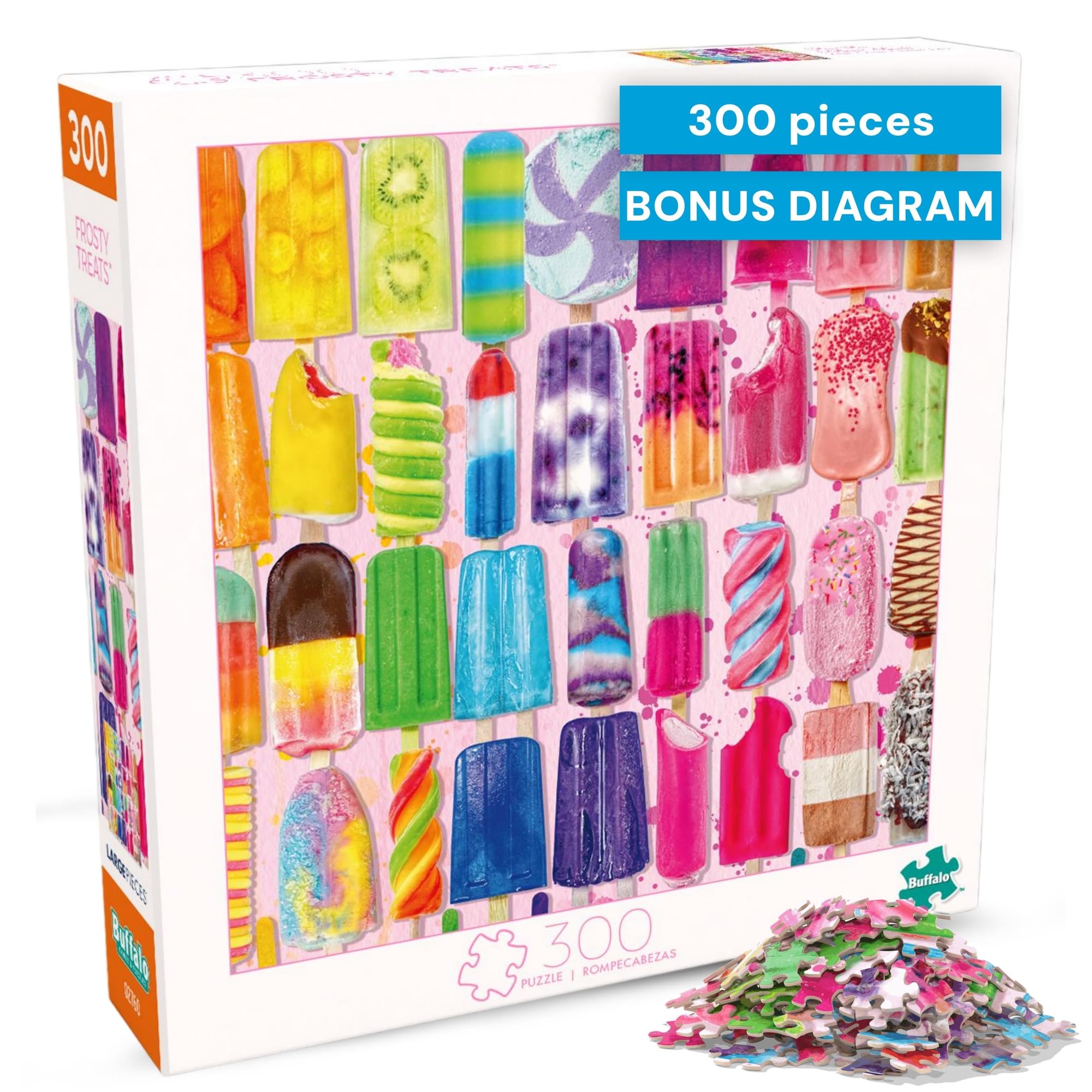 Buffalo Games - Frosty Treats - 300 LARGE Piece Jigsaw Puzzle