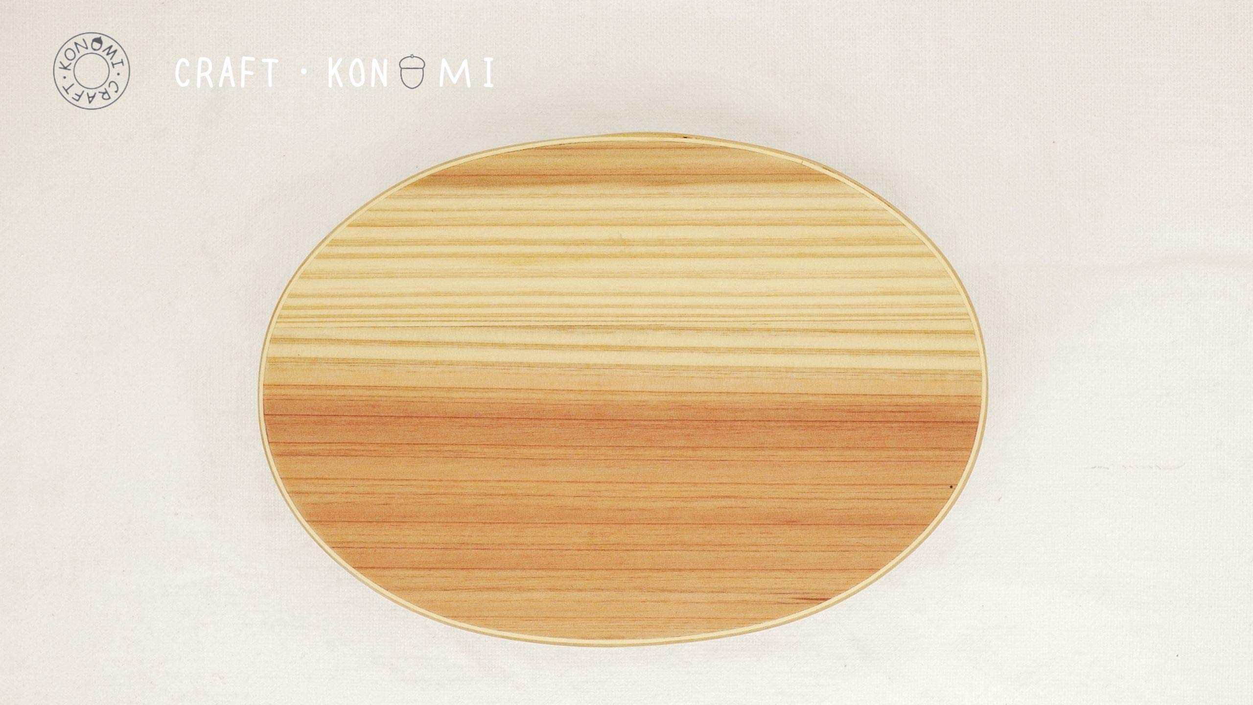 Amazon | クラフト木の実 CRAFT KONOMI 曲げ わっぱ だ円 めんぱ 弁当