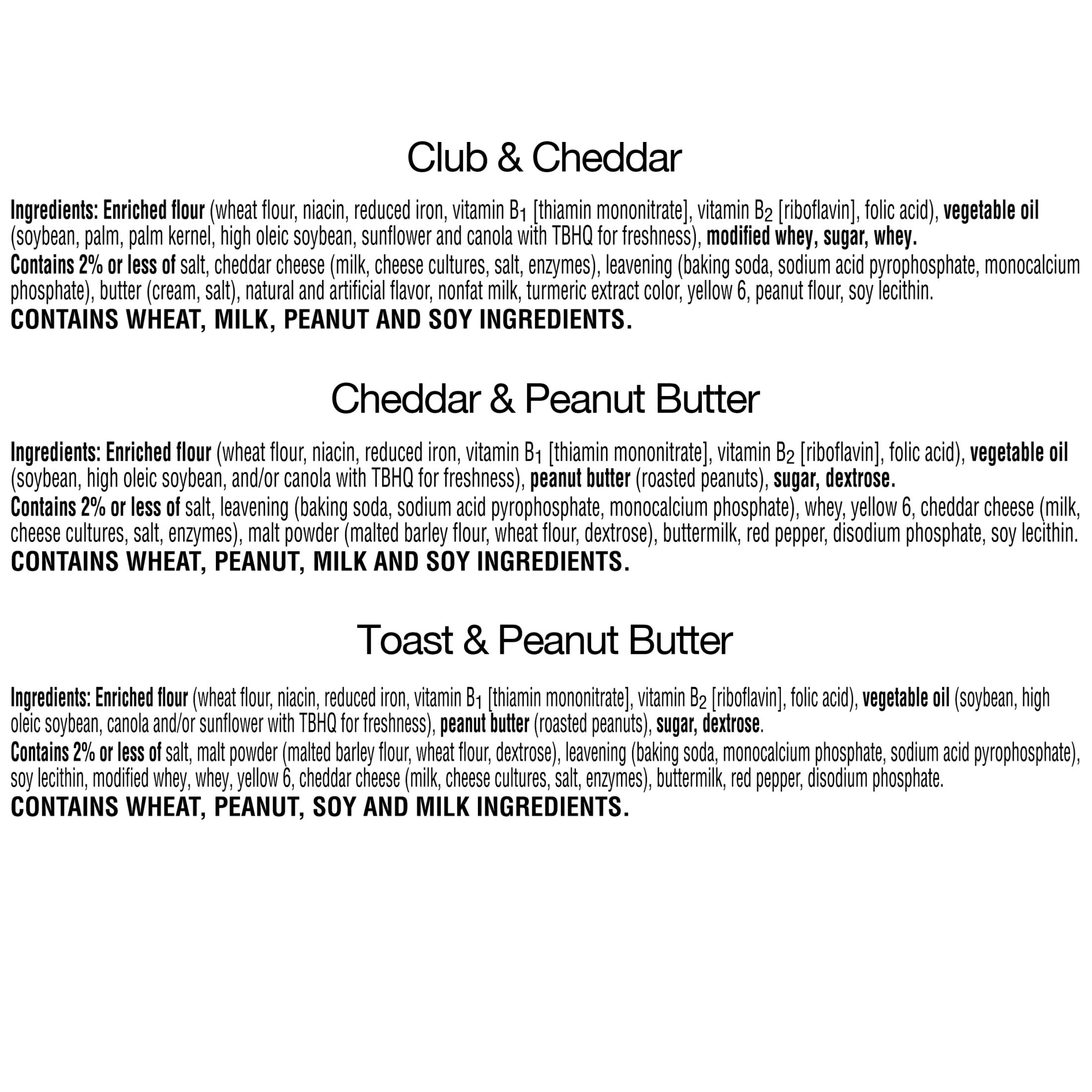 Keebler Sandwich Crackers Lunch Snacks Variety Pack 45 Packs — view 3