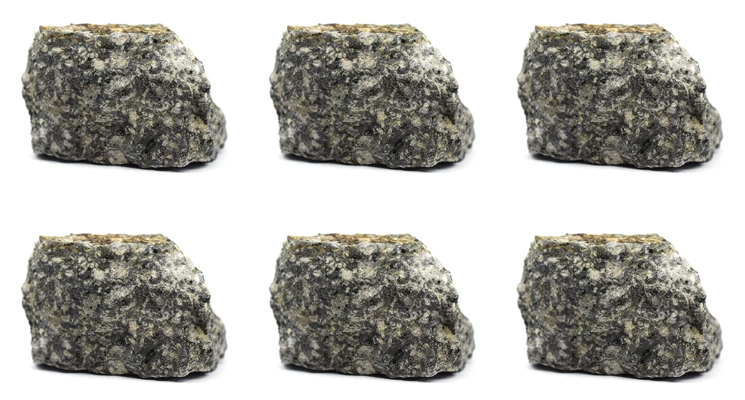 EISCO 12PK Raw Andesite, Igneous Rock Specimens - Approx. 1" - Geologist Selected & Hand Processed - Great for Science Classrooms - Class Pack